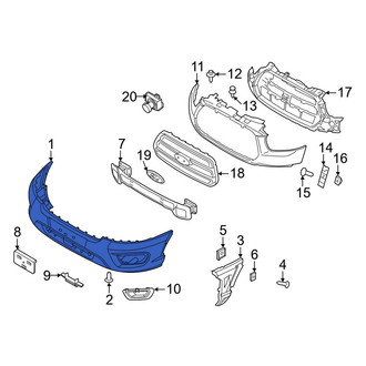 Ford OE - Front Lower Bumper Cover