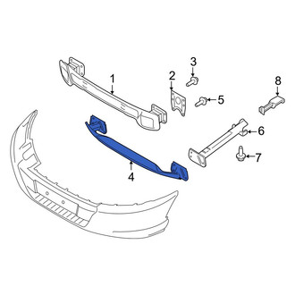Ford OE - Front Lower Bumper Impact Bar