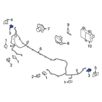 Ford OE - Rear Outer Parking Aid Sensor