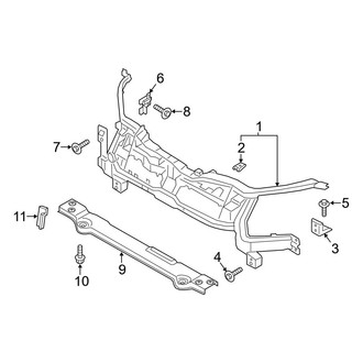 Ford OE - Radiator Support