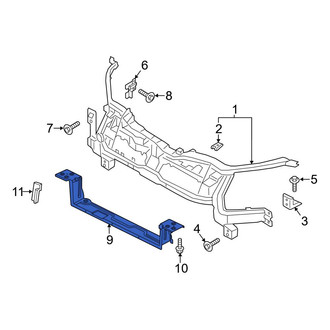 Ford OE - Front Radiator Support Tie Bar