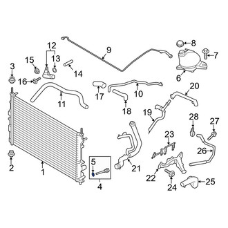 Ford OE - Radiator Drain Plug Gasket