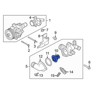 Ford OE - Engine Coolant Thermostat
