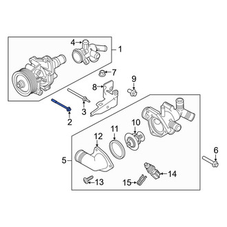 Ford OE - Engine Water Pump Bolt