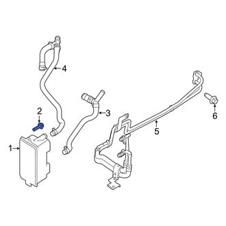 Ford OE - Automatic Transmission Oil Cooler Bolt