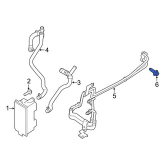 Ford OE - Automatic Transmission Oil Cooler Hose Banjo Bolt