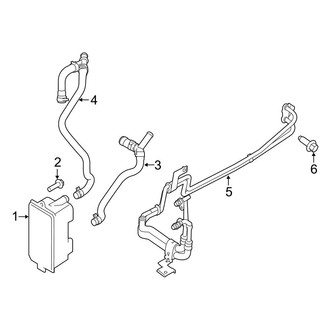 Ford OE - Cooling - Trans Oil Cooler (3.2L)