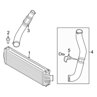 Ford OE - Cooling - Intercooler (3.2L)