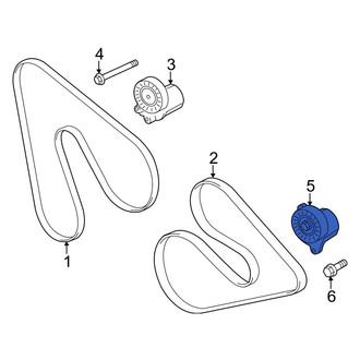 Ford OE - Right Accessory Drive Belt Tensioner Assembly