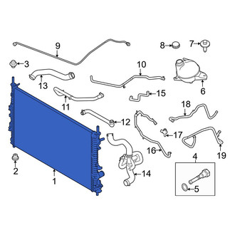Ford OE - Radiator