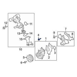 Ford OE - Engine Water Pump Bolt