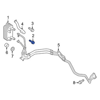 Ford OE - Automatic Transmission Oil Cooler Hose Banjo Bolt