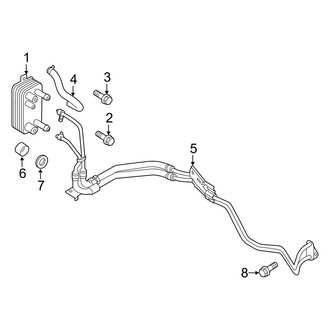 Ford OE - Cooling - Trans Oil Cooler (3.5L)
