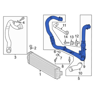 Ford OE - Intercooler Pipe