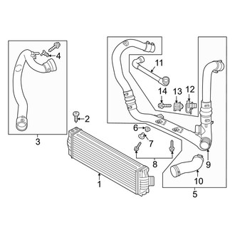 Ford OE - Cooling - Intercooler (Gas)
