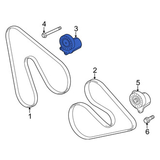 Ford OE - Right Accessory Drive Belt Tensioner Assembly