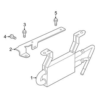 Ford OE - Cooling - Power Steering Oil Cooler (3.7L)