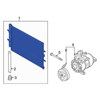 Ford OE - A/C Condenser