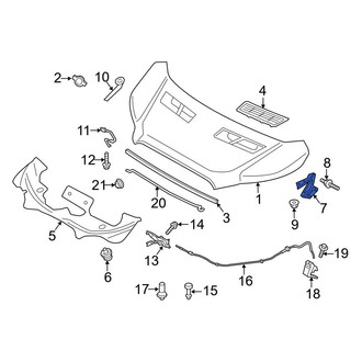 Ford OE - Front Right Hood Hinge