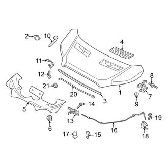 Ford OE - Hood & Components