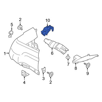 Ford OE - Front Left Fender Insulator
