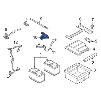 Ford OE - Battery Cable Terminal End