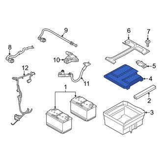 Ford OE - Battery Cover