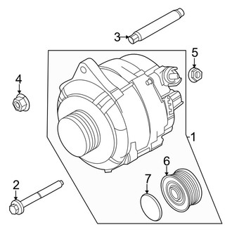 Ford OE - Electrical - Alternator (Single Alternator)
