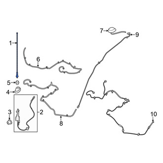 Ford OE - Radio Antenna Mast