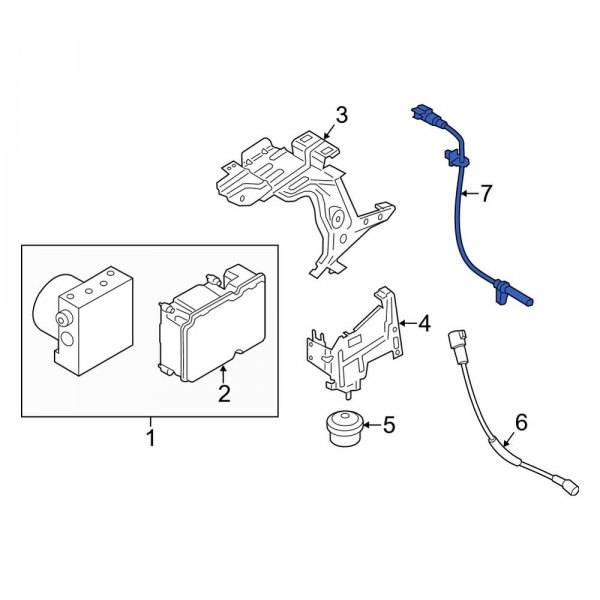 ABS Wheel Speed Sensor