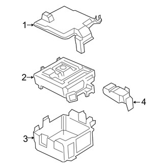 Ford OE - Electrical - Fuse & Relay (Engine Compartment, Type 2)