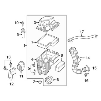 Ford OE - Engine - Air Intake (3.2L)
