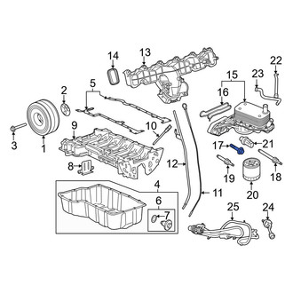 Ford OE - Ignition Knock (Detonation) Sensor Bolt