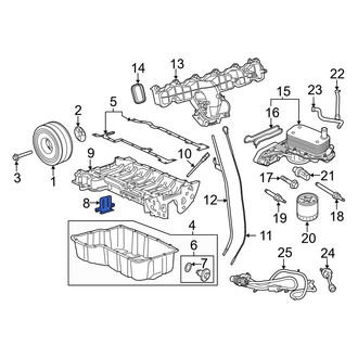 Ford OE - Engine Oil Pan Baffle