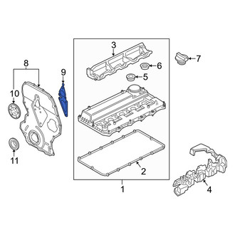 Ford OE - Engine Timing Cover Gasket