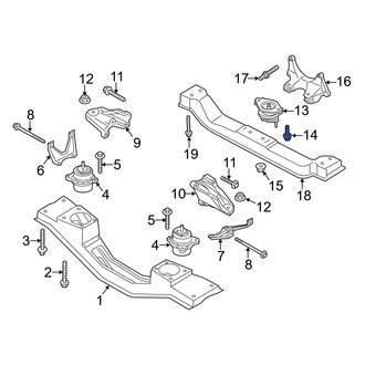 Ford OE - Automatic Transmission Mount Bolt