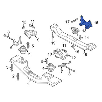 Ford OE - Right Automatic Transmission Mount Bracket