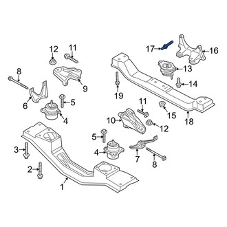 Ford OE - Automatic Transmission Mount Stud