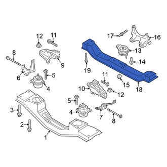 Ford OE - Transmission Crossmember