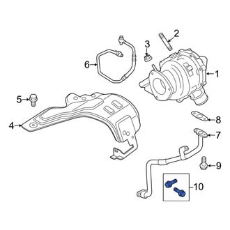 Ford OE - Turbocharger Oil Line Bolt