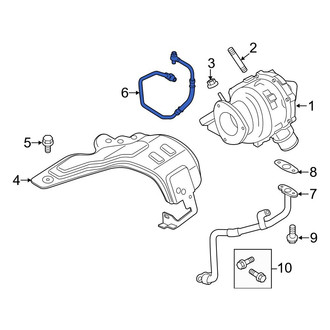 Ford OE - Turbocharger Oil Line