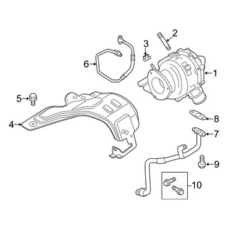 Ford OE - Engine - Turbocharger & Components (3.2L)