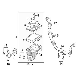 Ford OE - Engine - Air Intake (3.5L)