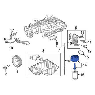 Ford OE - Engine Oil Cooler