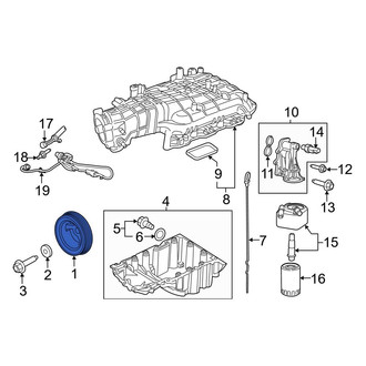 Ford OE - Engine Crankshaft Pulley
