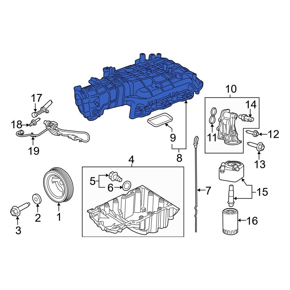 Ford OE DL3Z9424C Engine Intake Manifold