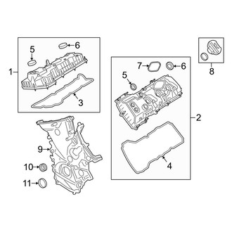 Ford OE - Engine - Valve & Timing Covers (Flex)