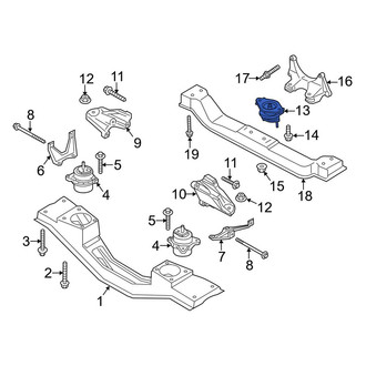 Ford OE - Automatic Transmission Mount