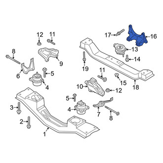 Ford OE - Automatic Transmission Mount Bracket