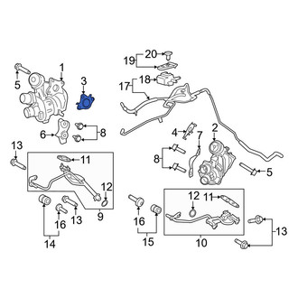 Ford OE - Right Turbocharger Gasket